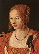 Albrecht Durer Portrait of a Young Venetian Lady oil on canvas